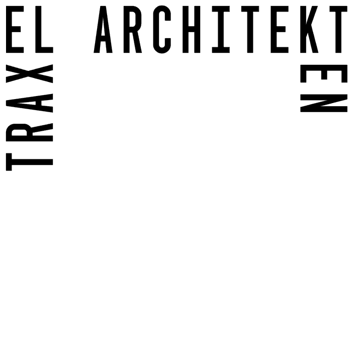 Modularer Schriftzug Traxel Architekten